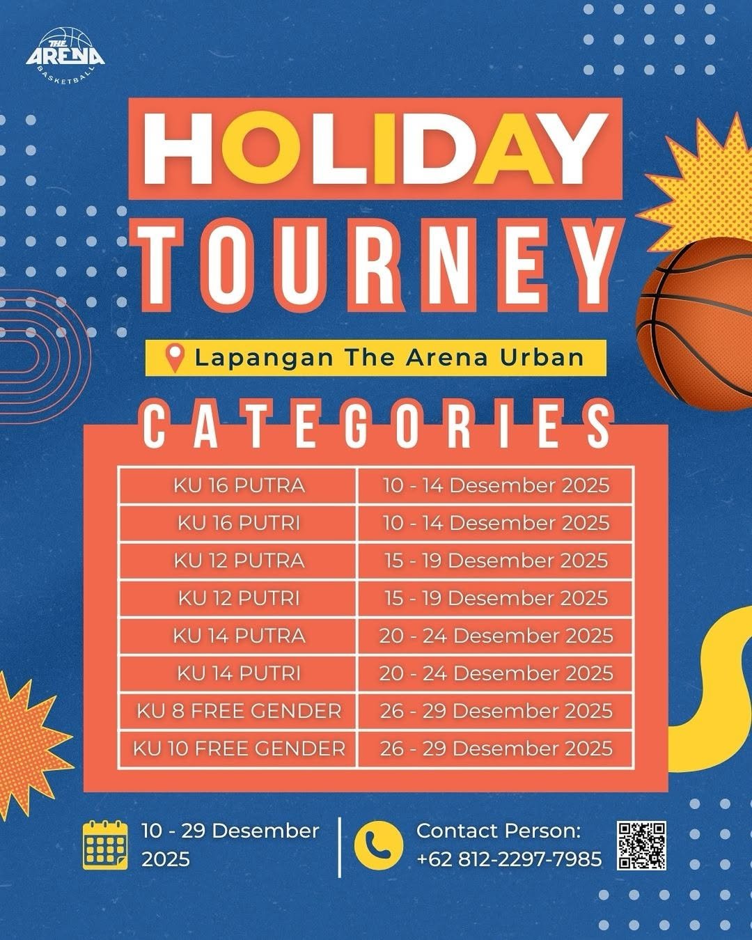 HOLIDAY TOURNEY BANDUNG 2025